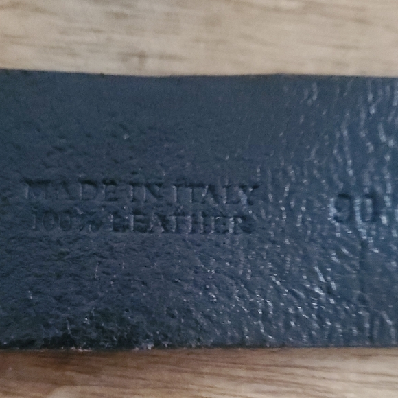 DSQUARED2 Black Belt with Red and Gold Correctional Buckle - Picture 4 of 6